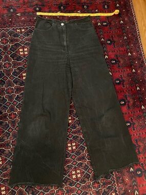 Shaina Mote Black Jeans Wide Leg